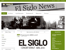 Tablet Screenshot of elsiglo.cat