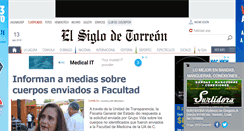 Desktop Screenshot of ns.elsiglo.mx