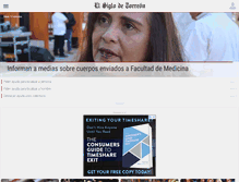 Tablet Screenshot of ns.elsiglo.mx